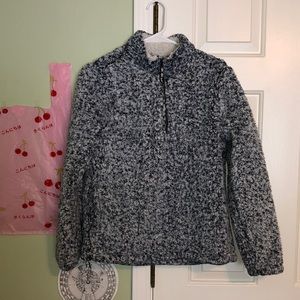 warm floofy jacket